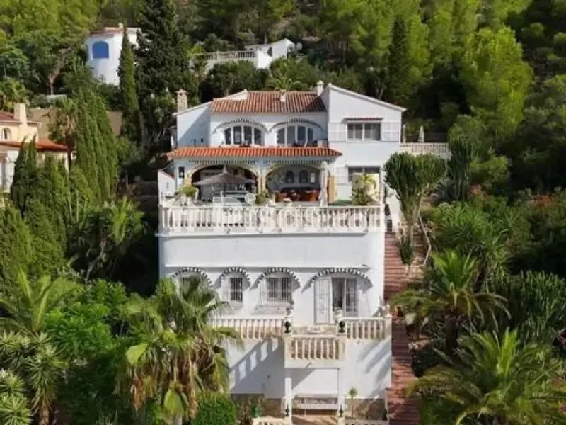 Vue aérienne - Villa with Panoramic Sea Views in La Pedrera-Vessanes