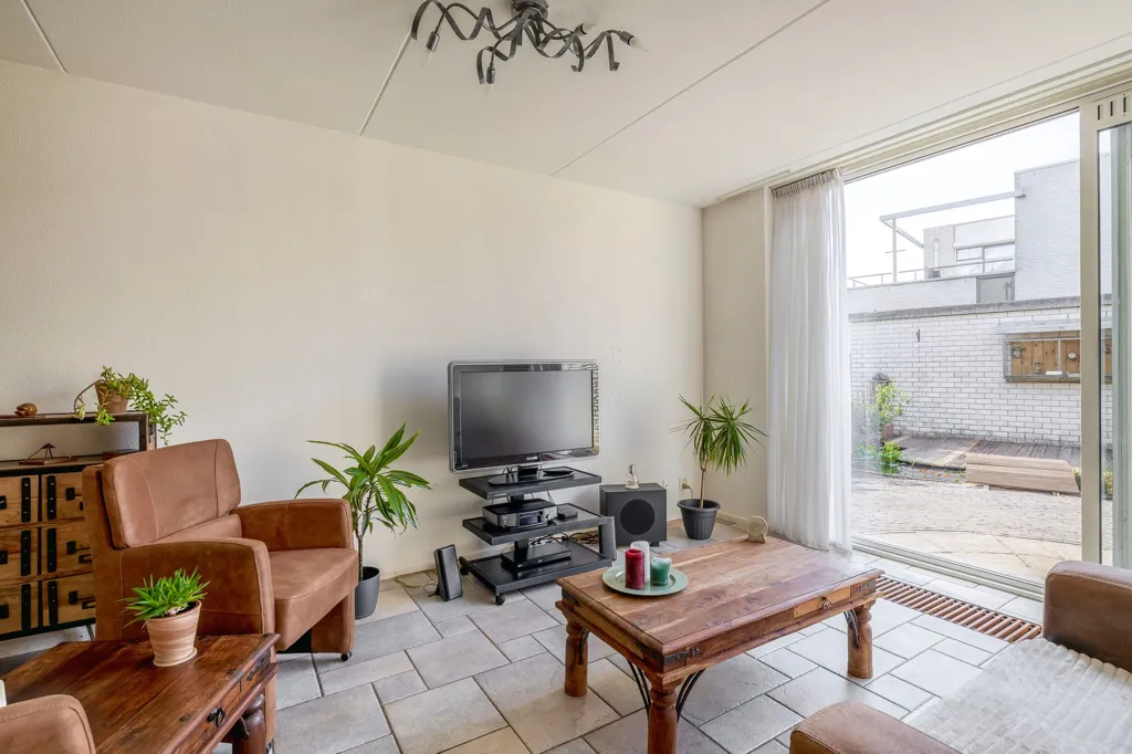 Living Room - Corner House with Garden in Stadspolders