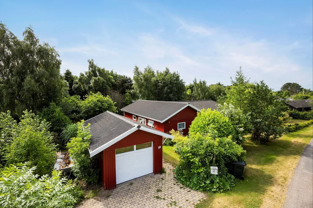Vista aerea - Charming Summerhouse with Garden in Kårup