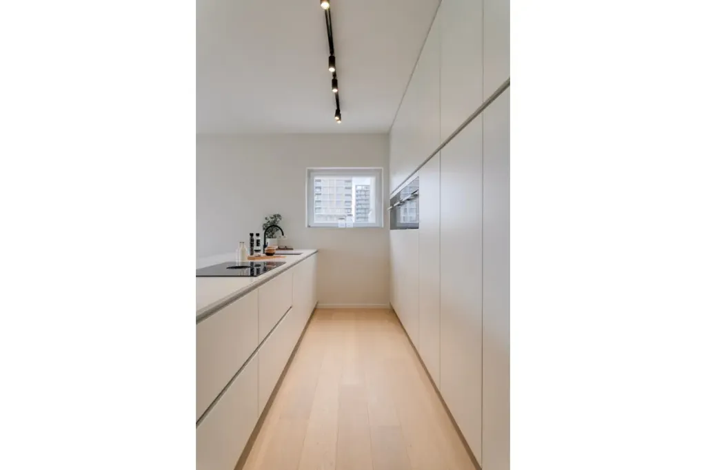 Köök - Luxury Apartment with Sea View in Ostend