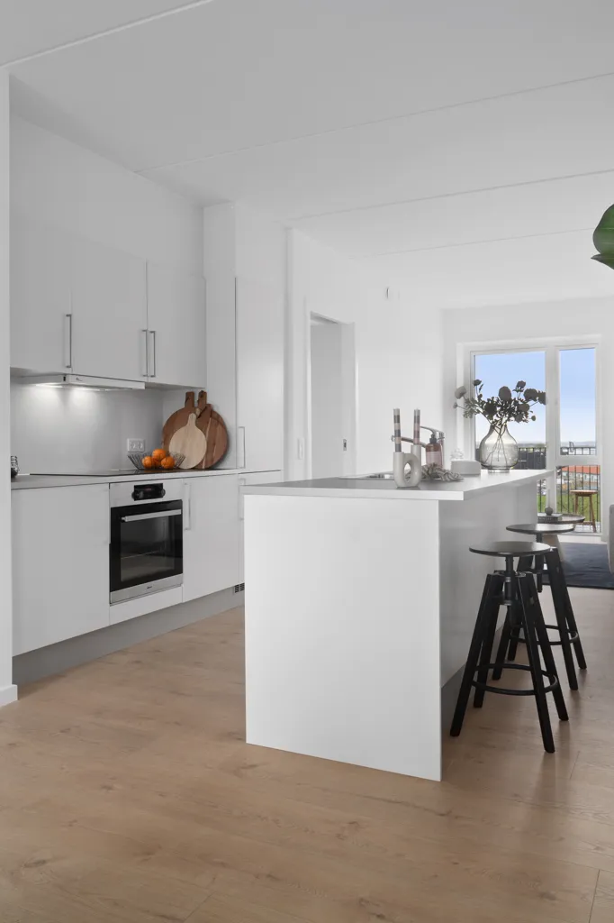 Köök - Apartment with Terrace in Tilst