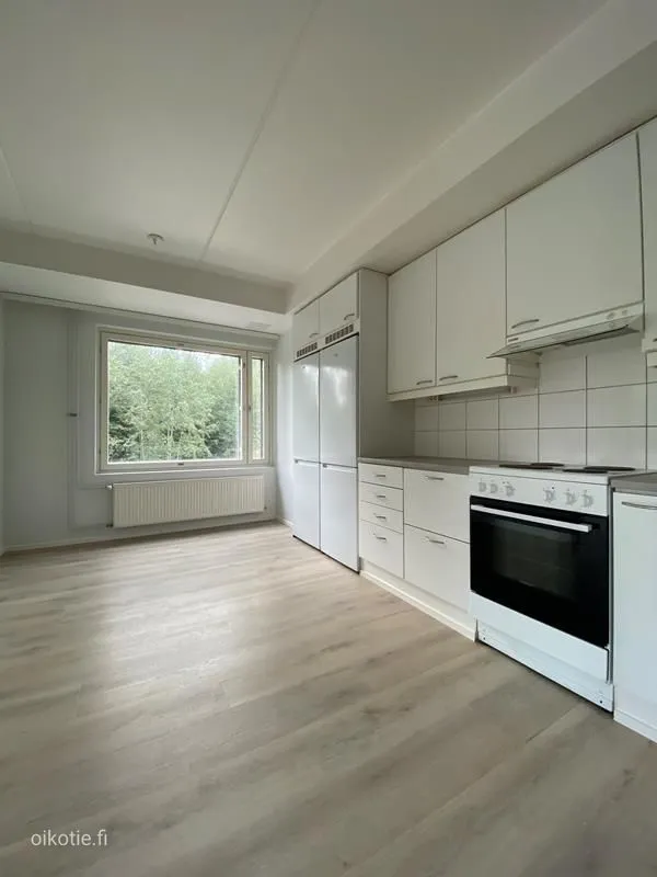 Köök - Modern Flat with Balcony in Nurmijärvi