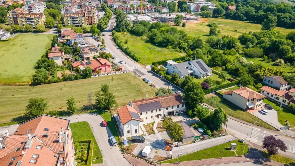 Õhuvaade - New Villa with Private Garden in Padova