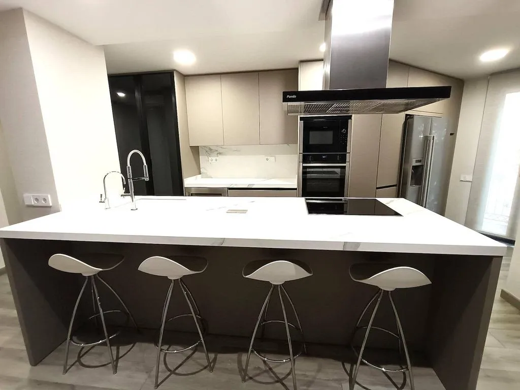 Kitchen - Luxury Duplex Flat with Terrace in Arenys de Mar