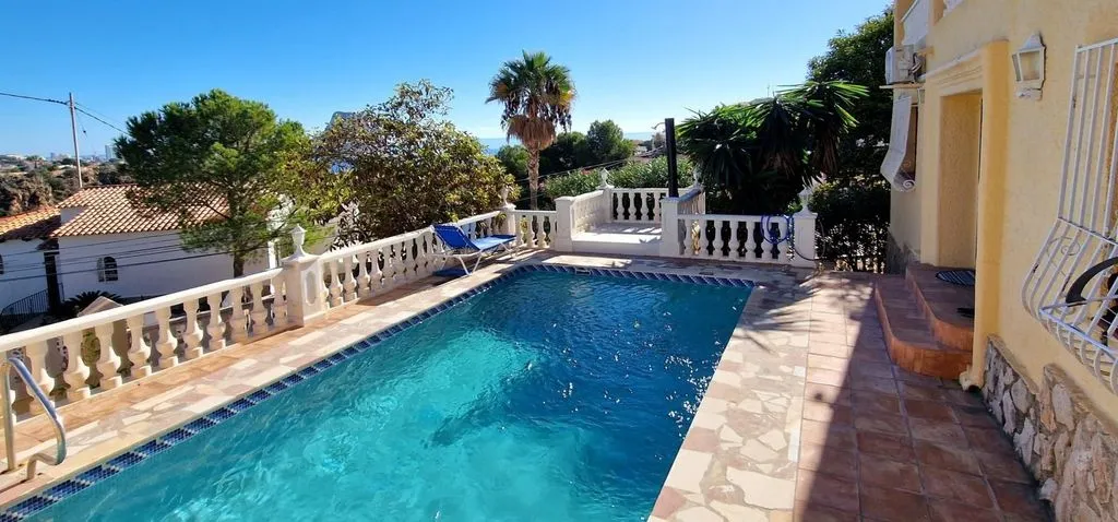 Piscine - Luxury Villa with Sea View in Calpe