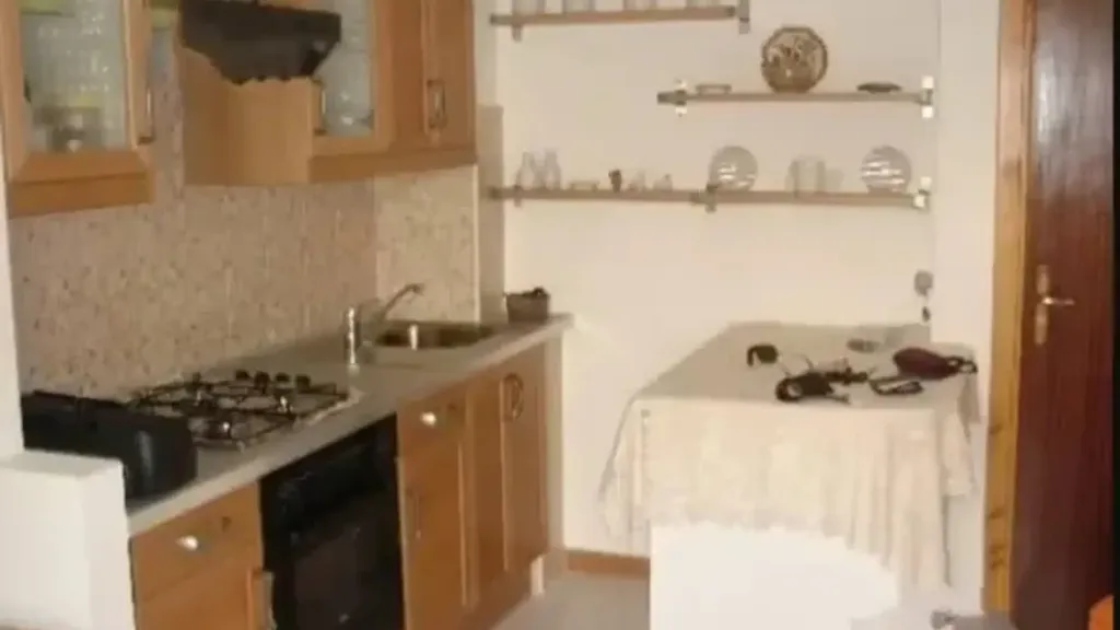 Cuisine - Apartment with Garden in Diamante