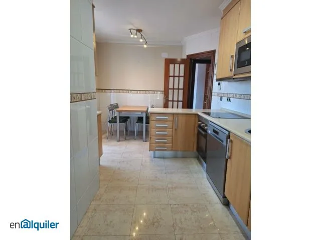 Köök - Apartment with Parking in Gijón Centre