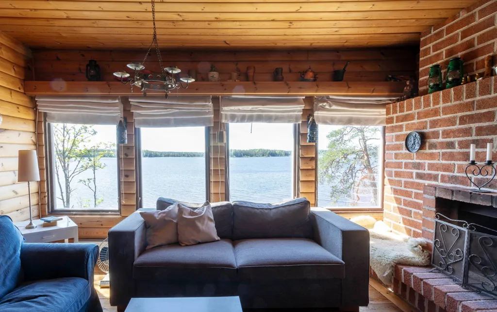 Séjour - Cottage with River View in Tärnsjö