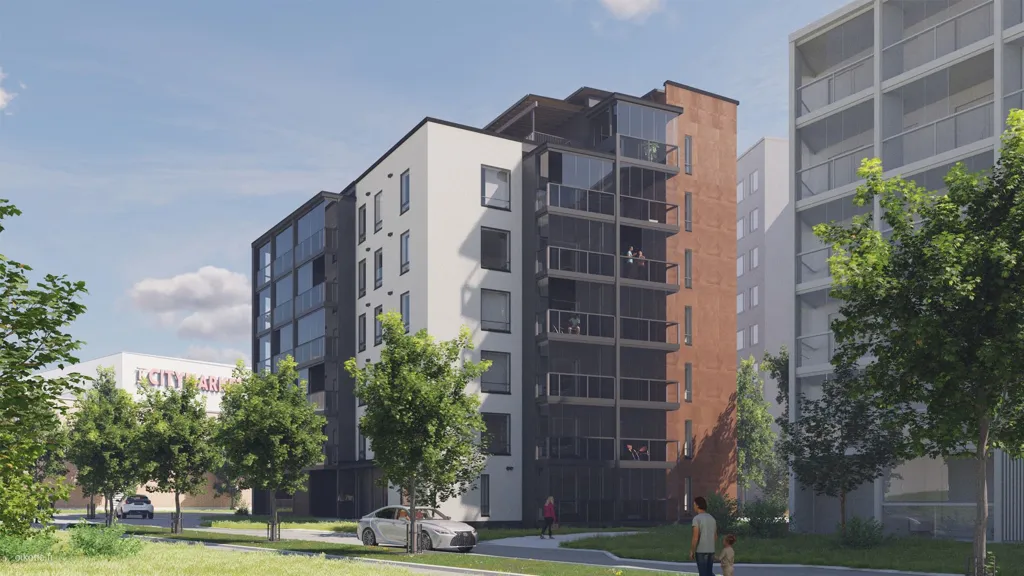 Modern A-Grade Flat with Terrace in Kerava