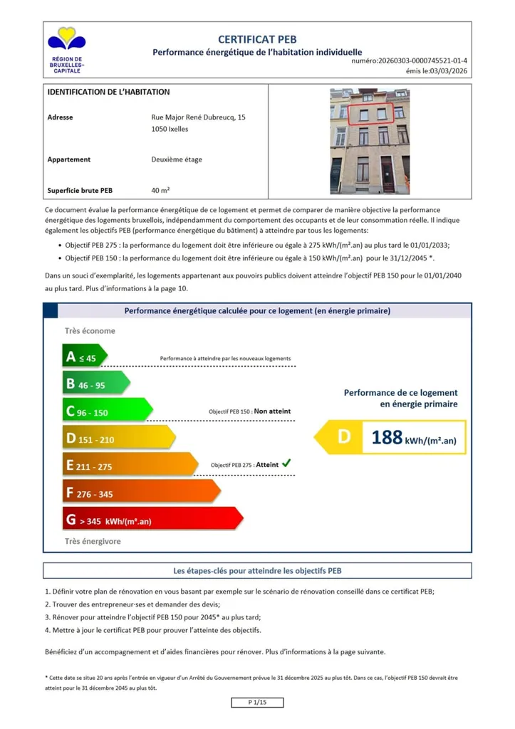 6 magamistoaga maja asukohas Ixelles
