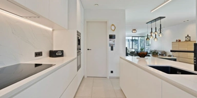 Köök - Half-Open House with Solar Panels in Wevelgem