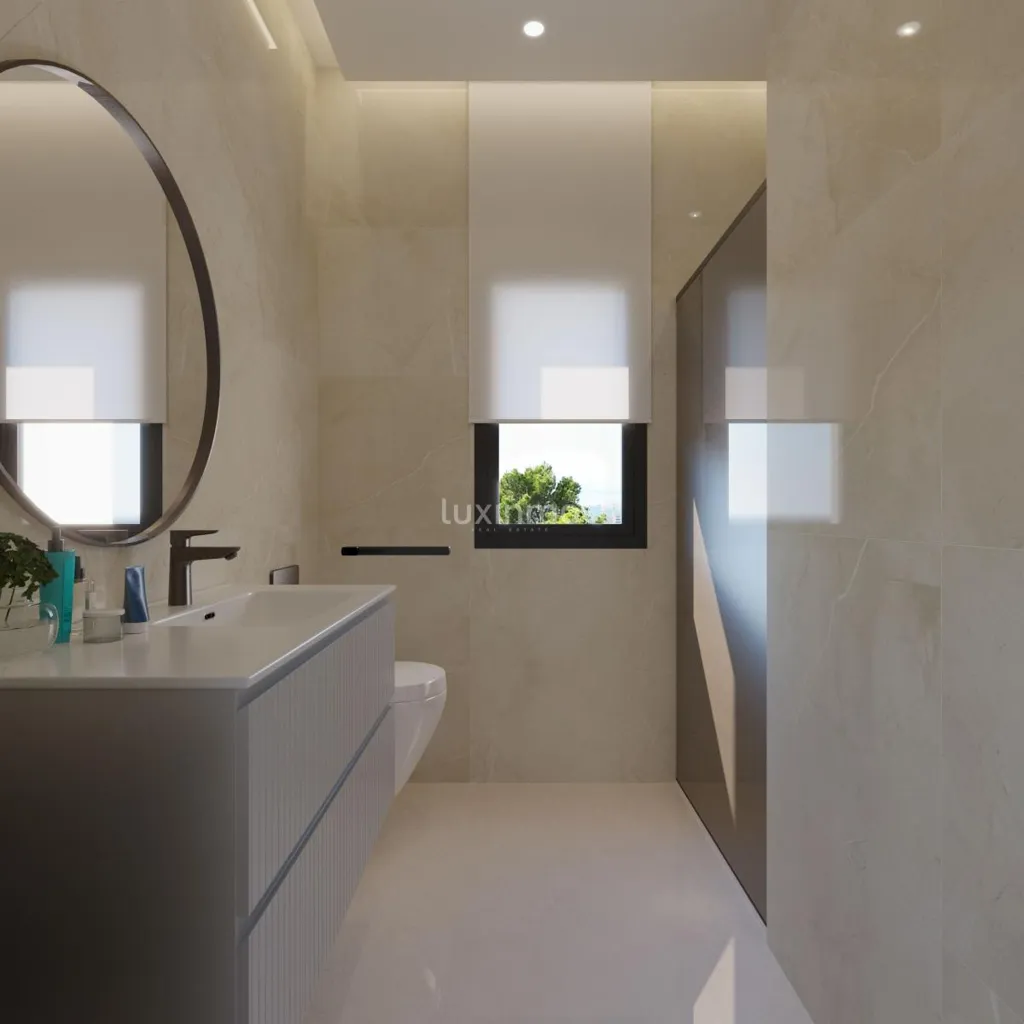 Salles de bain - Newly-Built Villa with Pool in Finestrat