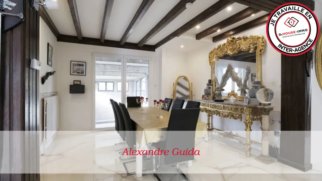 Dining Room - 8-Piece House with Jacuzzi in Sarralbe
