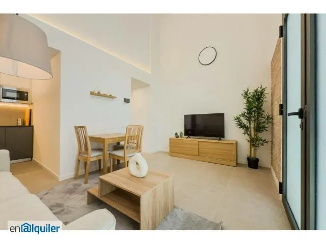 Séjour - Modern Flat with Air Conditioning in Poble Sec