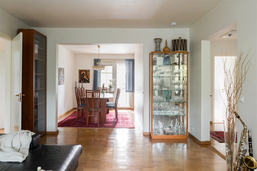 Elutuba - Five-Room Apartment with Balcony in Malmö
