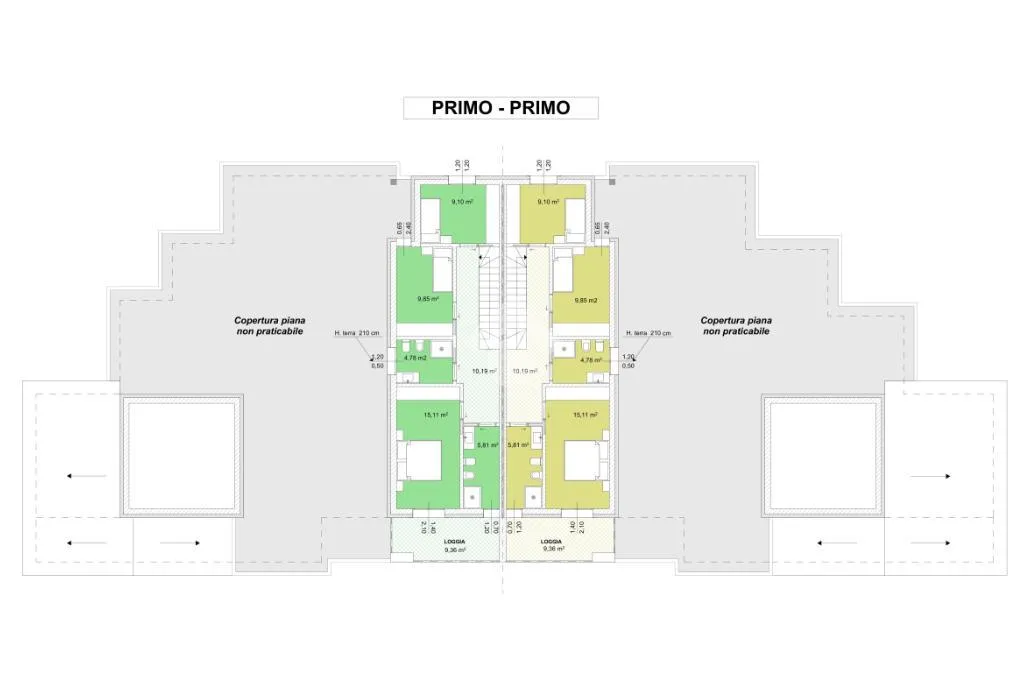Plan - New Villa with Private Garden in Calcinato