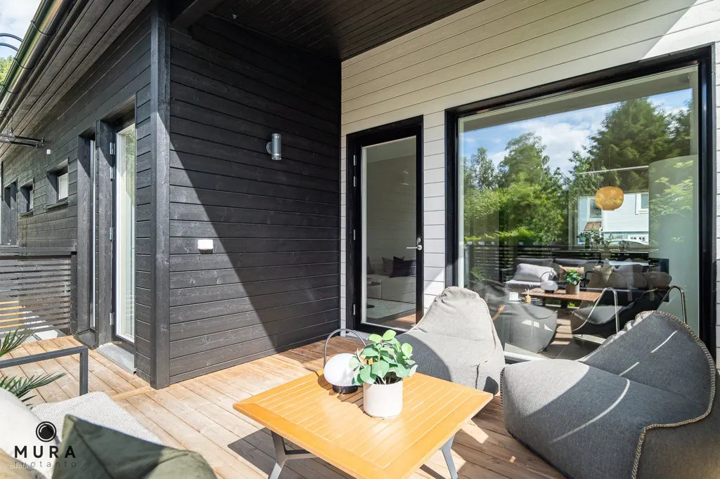 Terrasse - Modern Parterre Flat with Sauna in Tahmela, Tampere