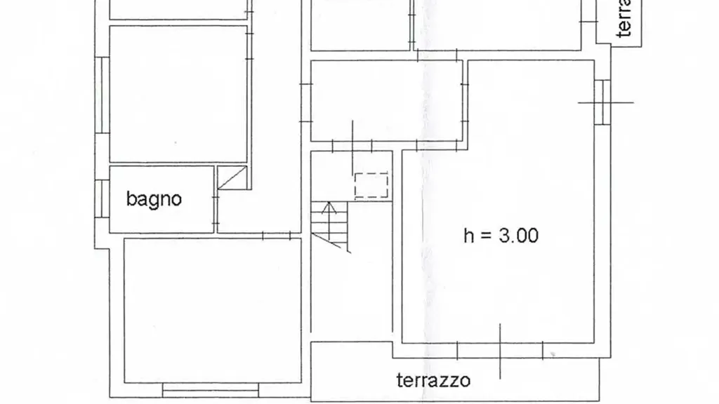 Plan - Rustic Villa Apartment with Garden in Ponte a Moriano