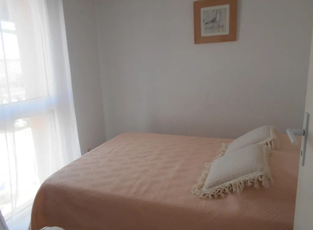 Chambres - Appartement T2 Cabine avec Parking à Proximité de la Plage