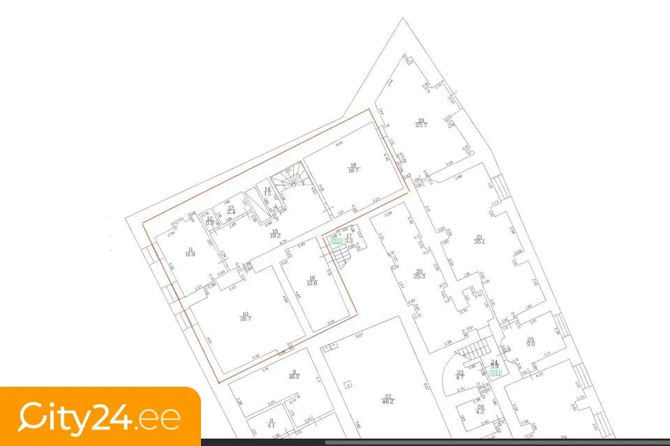 Commercial Space with Flexible Layout in Riga