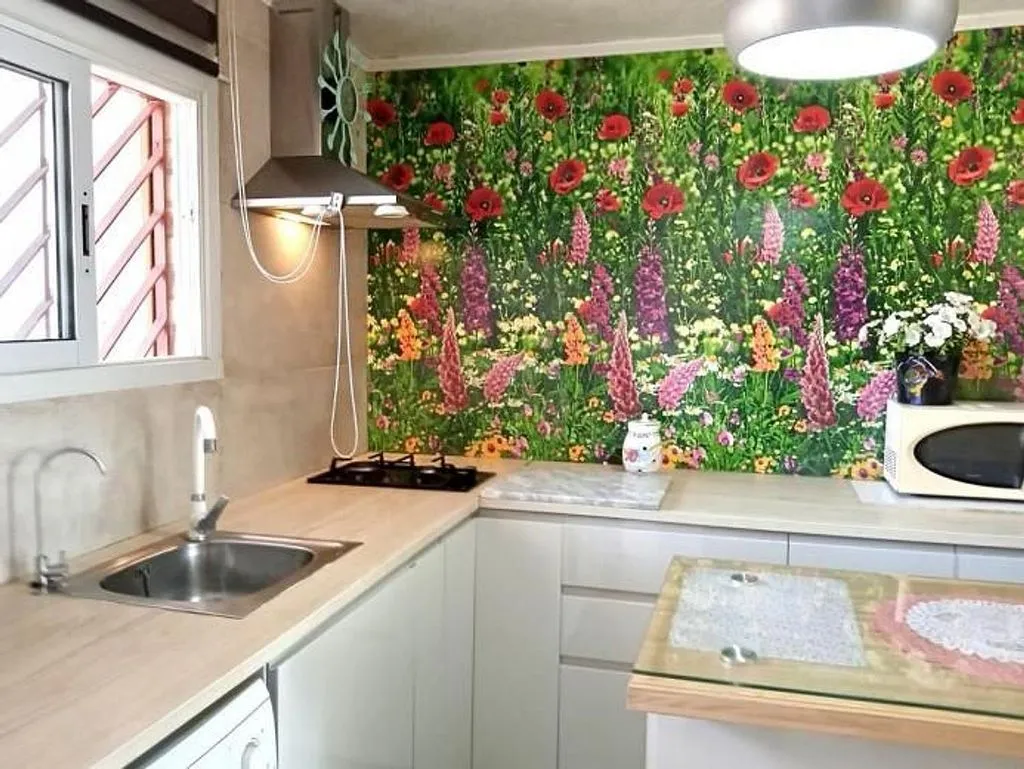 Köök - Renovated Apartment with Pool in Molino