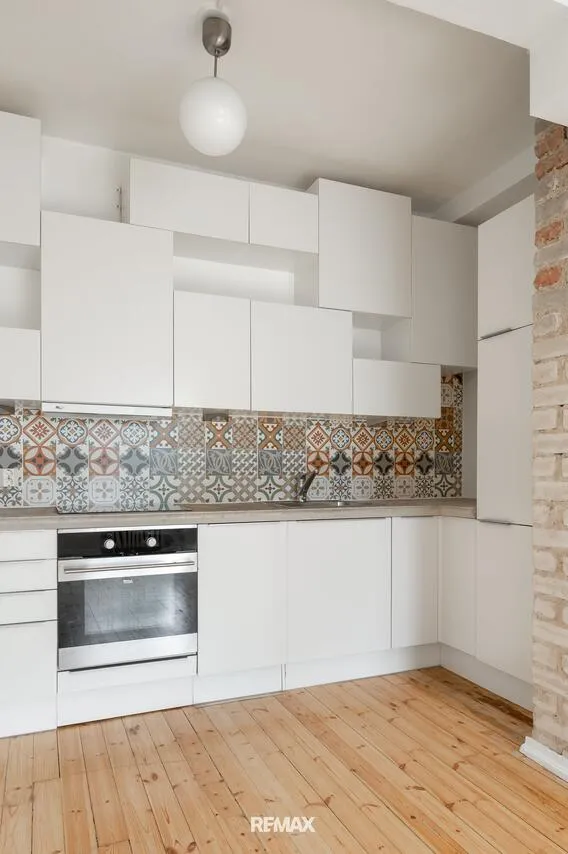 Kitchen - 1-room apartment in Helsinki