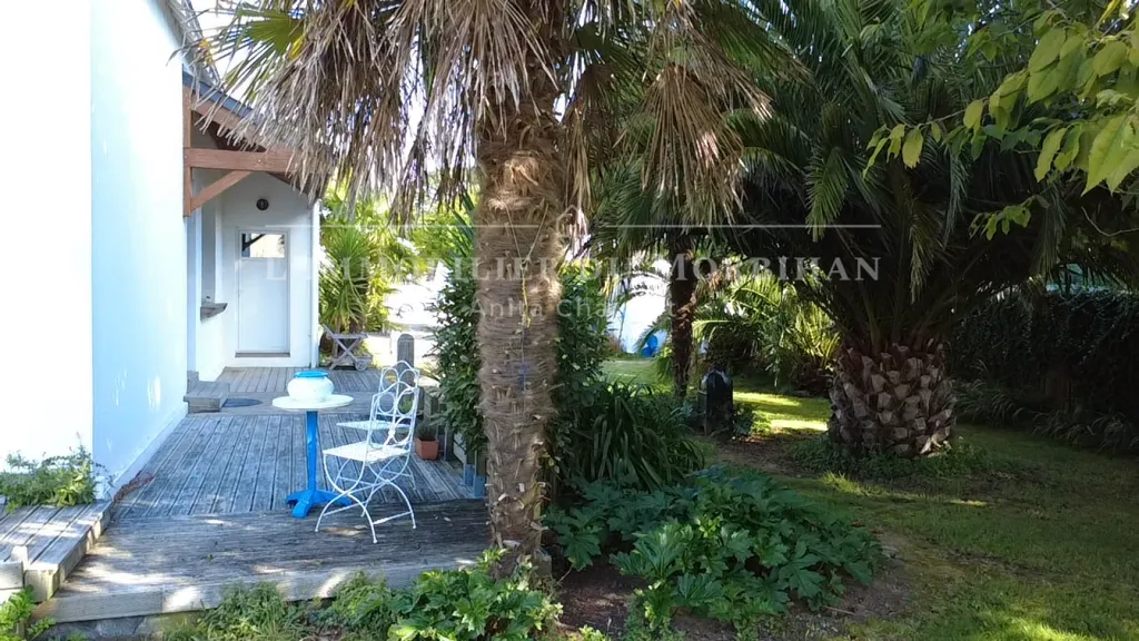 Terrasse - Maison avec Piscine Chauffée à 200 m de la Plage