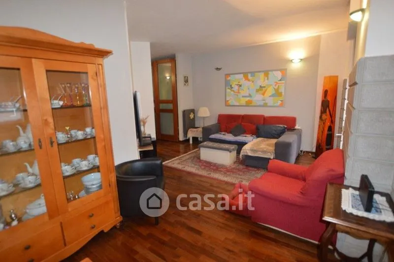 Living Room - Four-Room Apartment with Balcony in Lavello