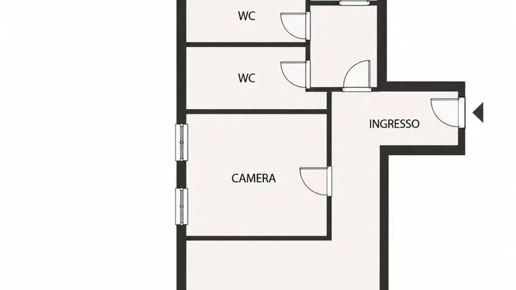 Plaan - Apartment with Terraced View in Chiavari