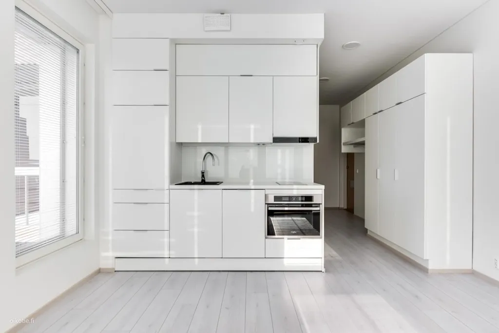 Köök - Modern Loft with Balcony in Oulu