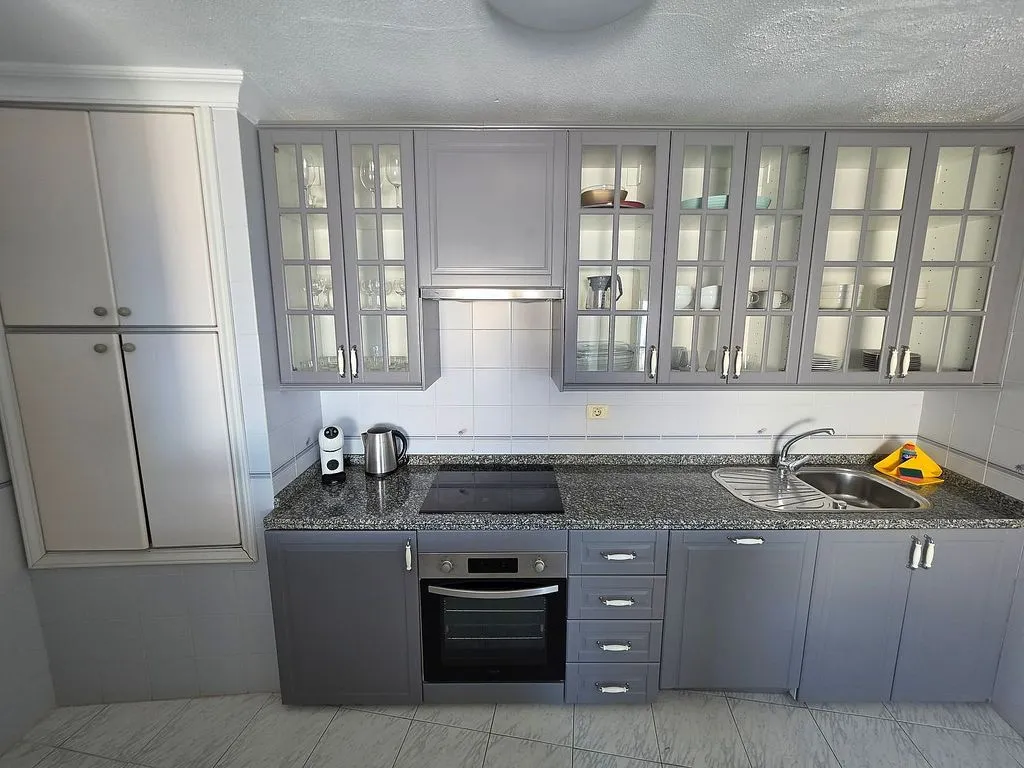 Köök - Duplex with Pool and Terrace in Santiago del Teide
