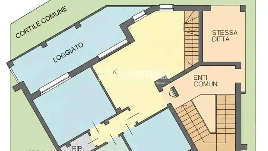 Plan - Appartement 3 pièces à IT