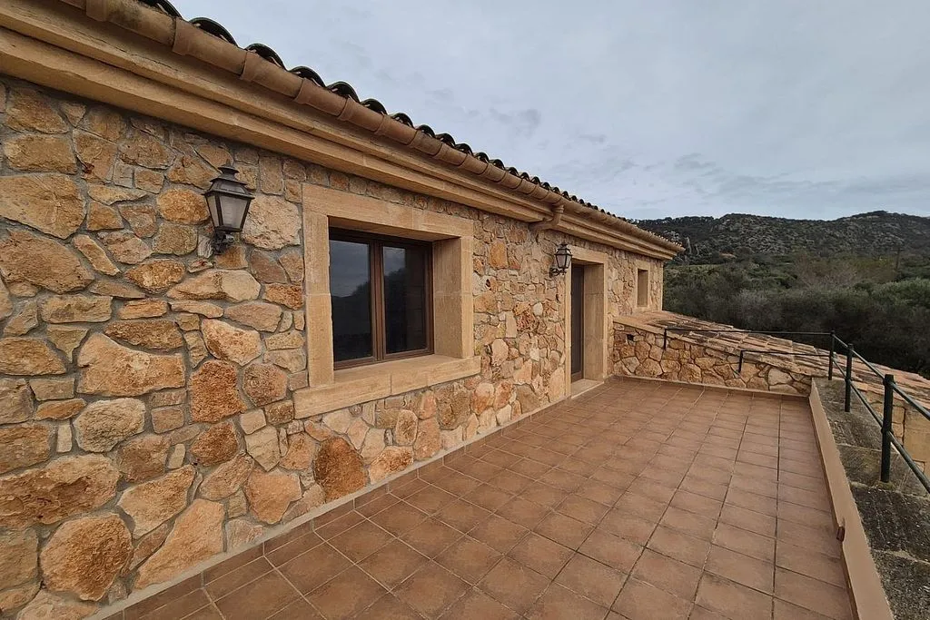 Terrasse - Mallorcan Farmhouse with Pool in Galdent