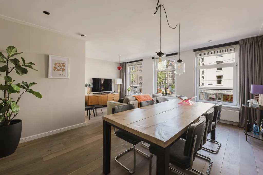 Salle à manger - Bright Apartment with Balcony in Amsterdam