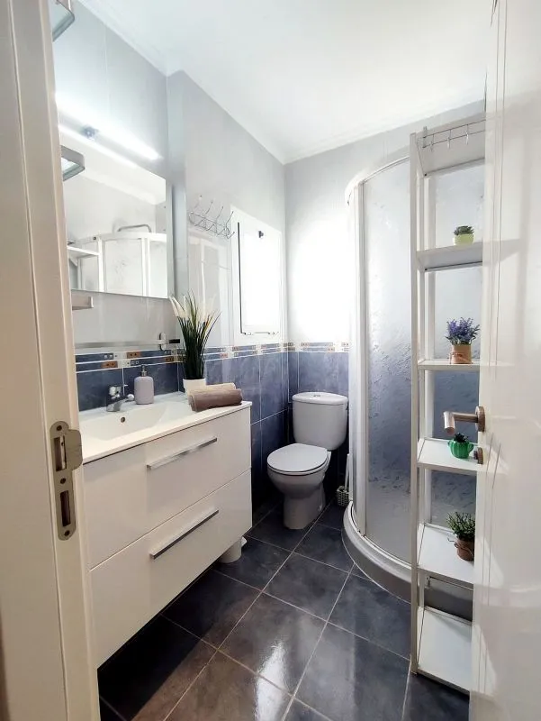 Salles de bain - Furnished Apartment with Sea View in Isleta