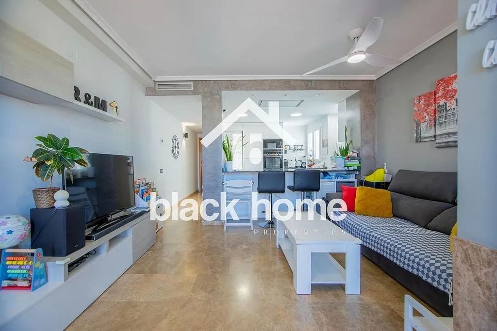 Séjour - Apartment with Terrace in Patraix, Valencia