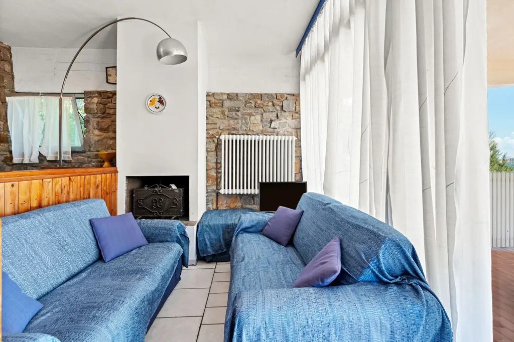 Soggiorno - Villa fronte mare con terrazze a Castiglioncello