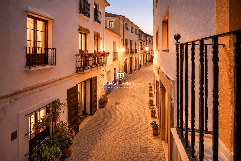Extérieur - Townhouse with Garage in Teulada Historic Centre