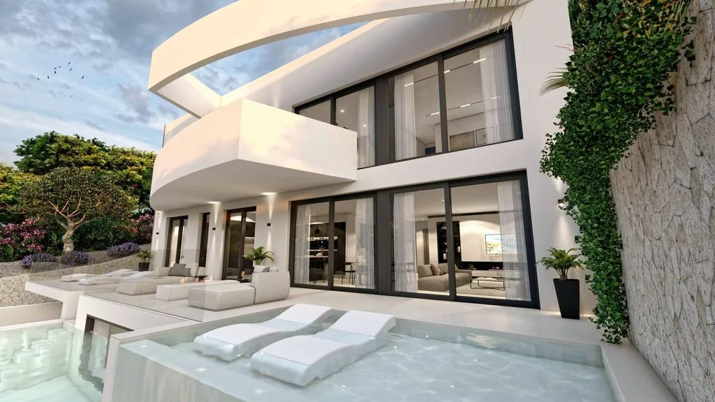 Piscine - Luxury Villa with Sea View in Altea