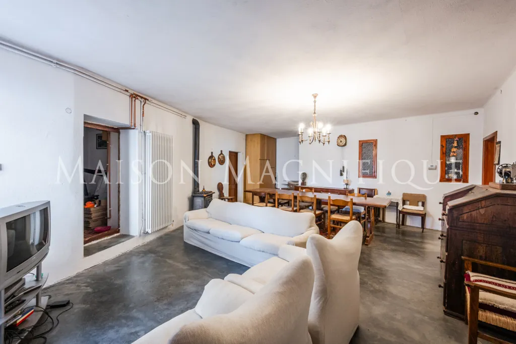 Séjour - Historic Terraced House in Smarano, Predaia