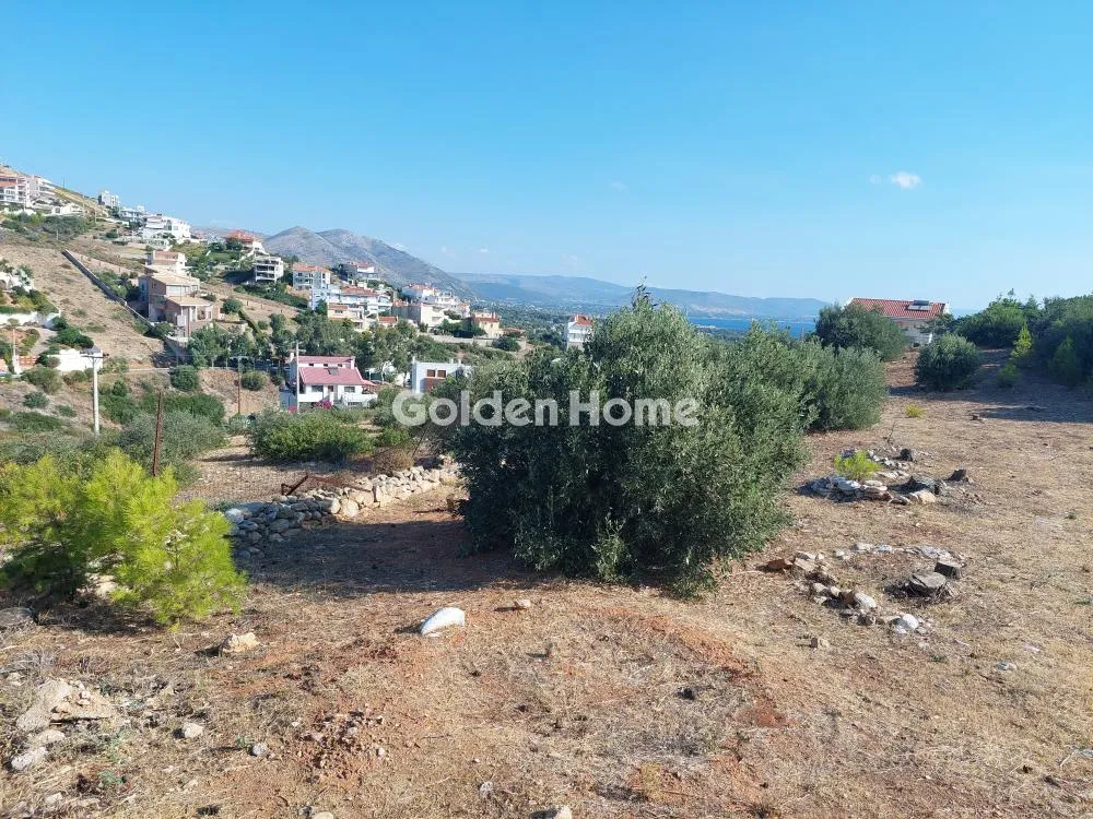 Jardin - Plot with Sea View in Nea Makri