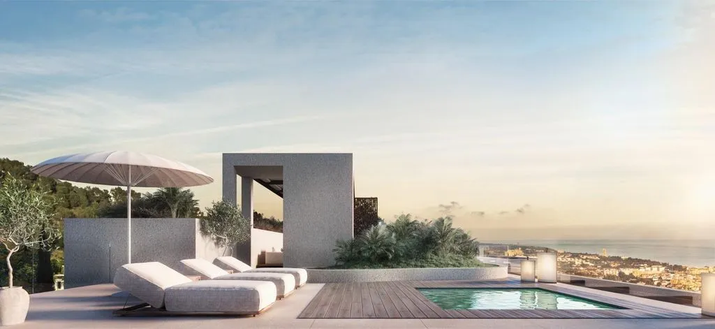 Piscine - Luxury Villa with Sea View in Marbella