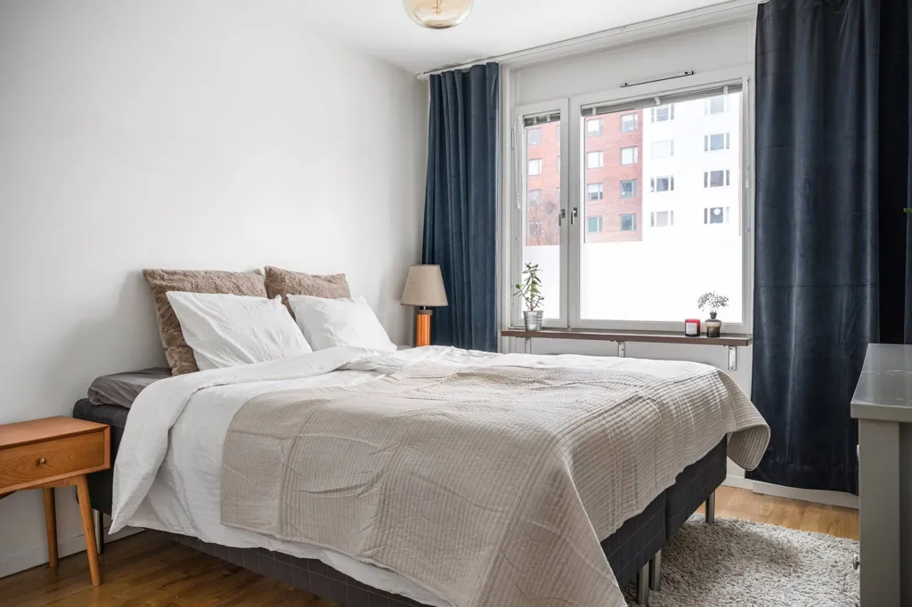 Camere da letto - Apartment with Glass Balcony in Huvudsta