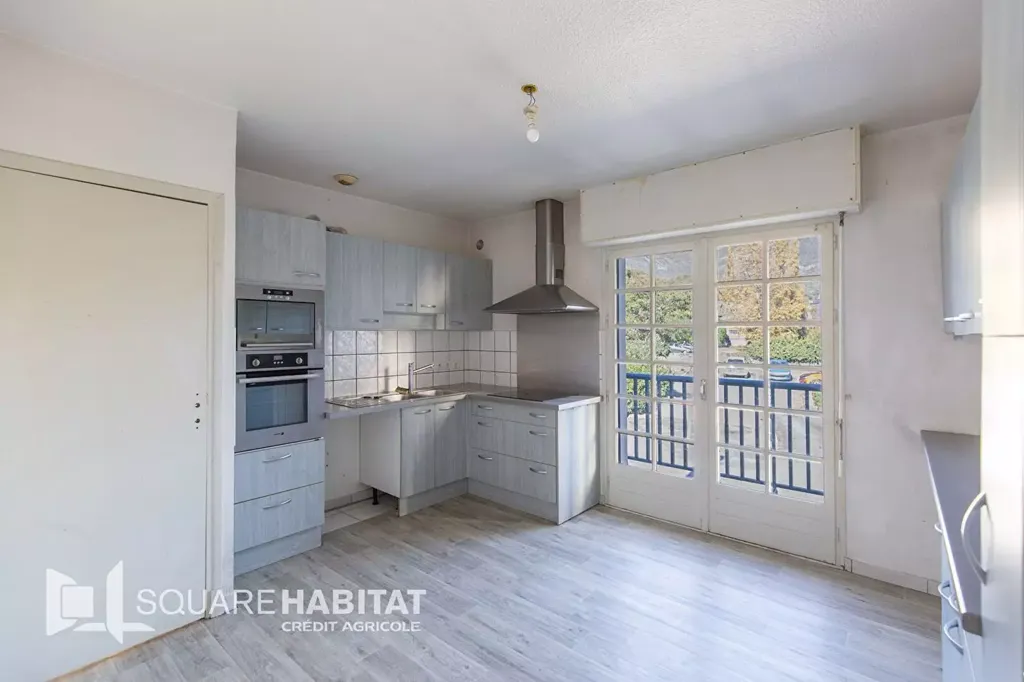 Köök - Duplex Apartment with Balcony in Argelès-Gazost