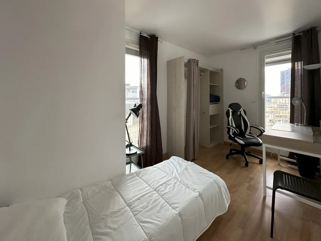 Camere da letto - Duplex with South-East View in Nanterre