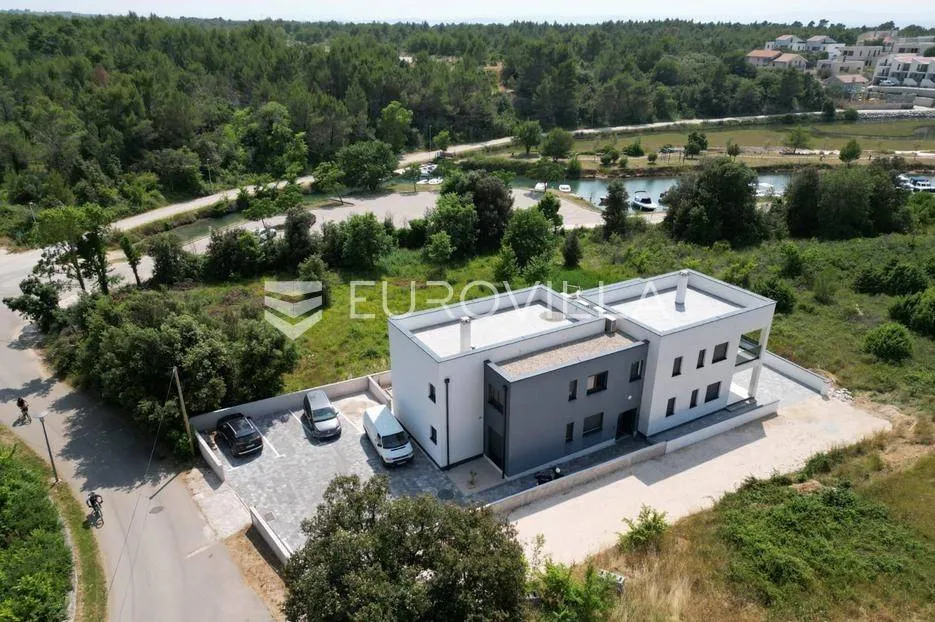 Vue aérienne - Apartment with Sea View in Zaton, Zadar