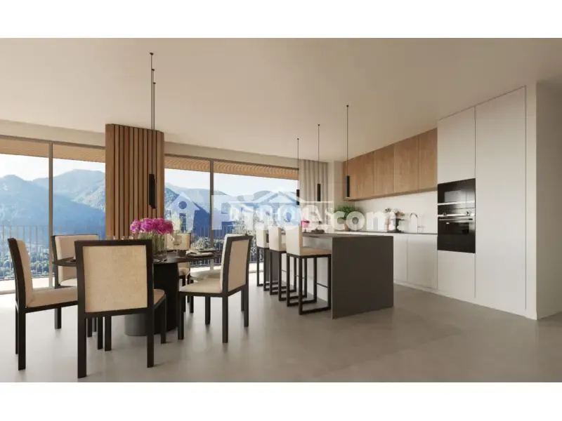 Söögituba - New Flat with Terrace in Escaldes-Engordany