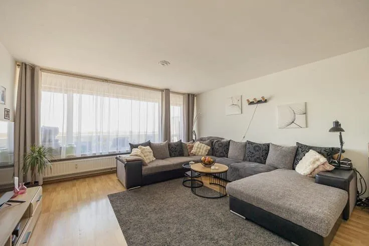 Soggiorno - Apartment with Canal View in Deurne, Antwerp