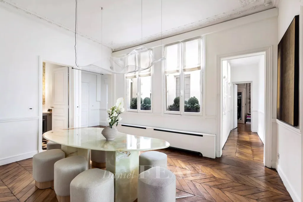 Söögituba - Elegant 2/3 Bed Apartment in Saint-Germain-des-Prés