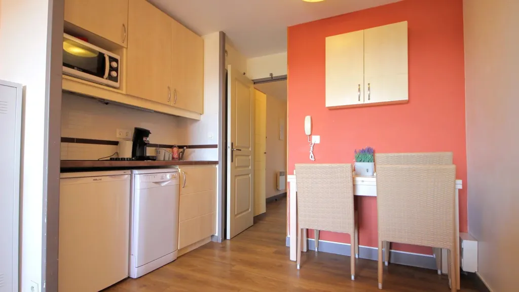 Cuisine - Studio Cabine avec Vue sur l'Estérel à Cap Estérel